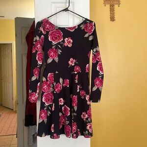 Short long sleeve dress   Size L juniors